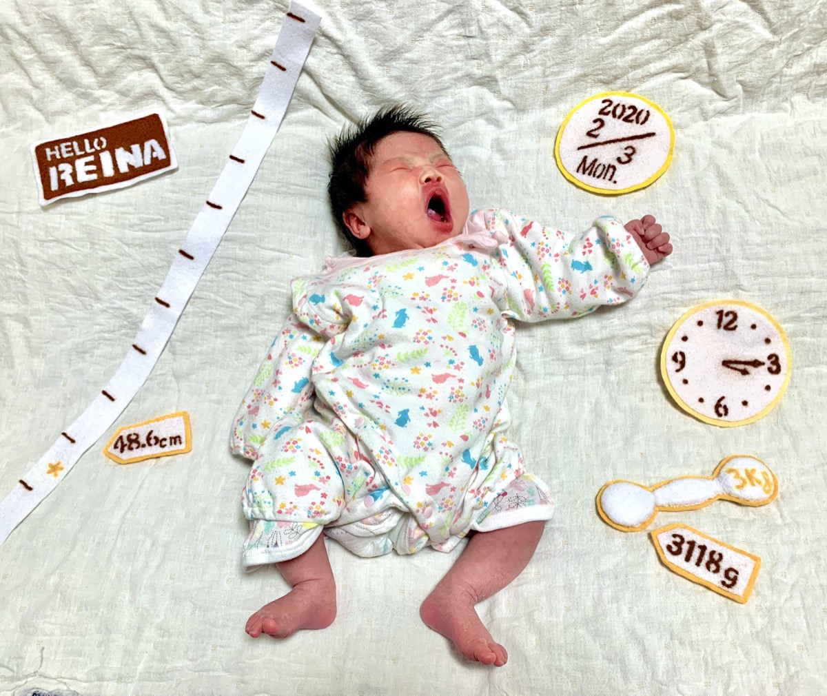 ニューボーンフォト1　|Celo alto|