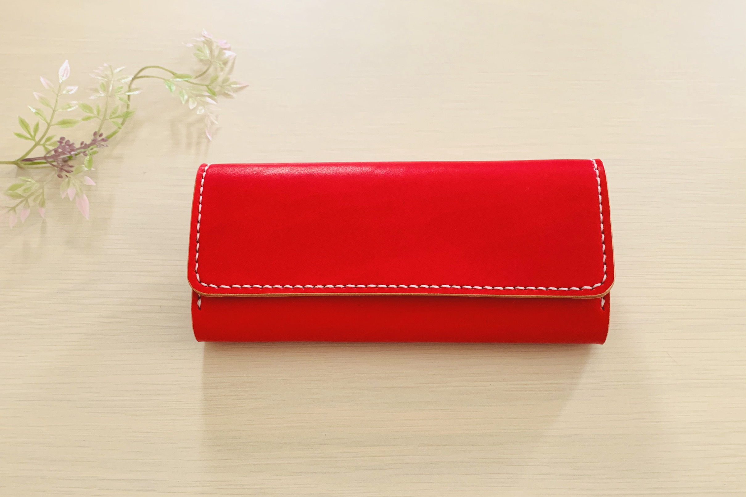 ロングウォレット（レッド）|Celo alto|