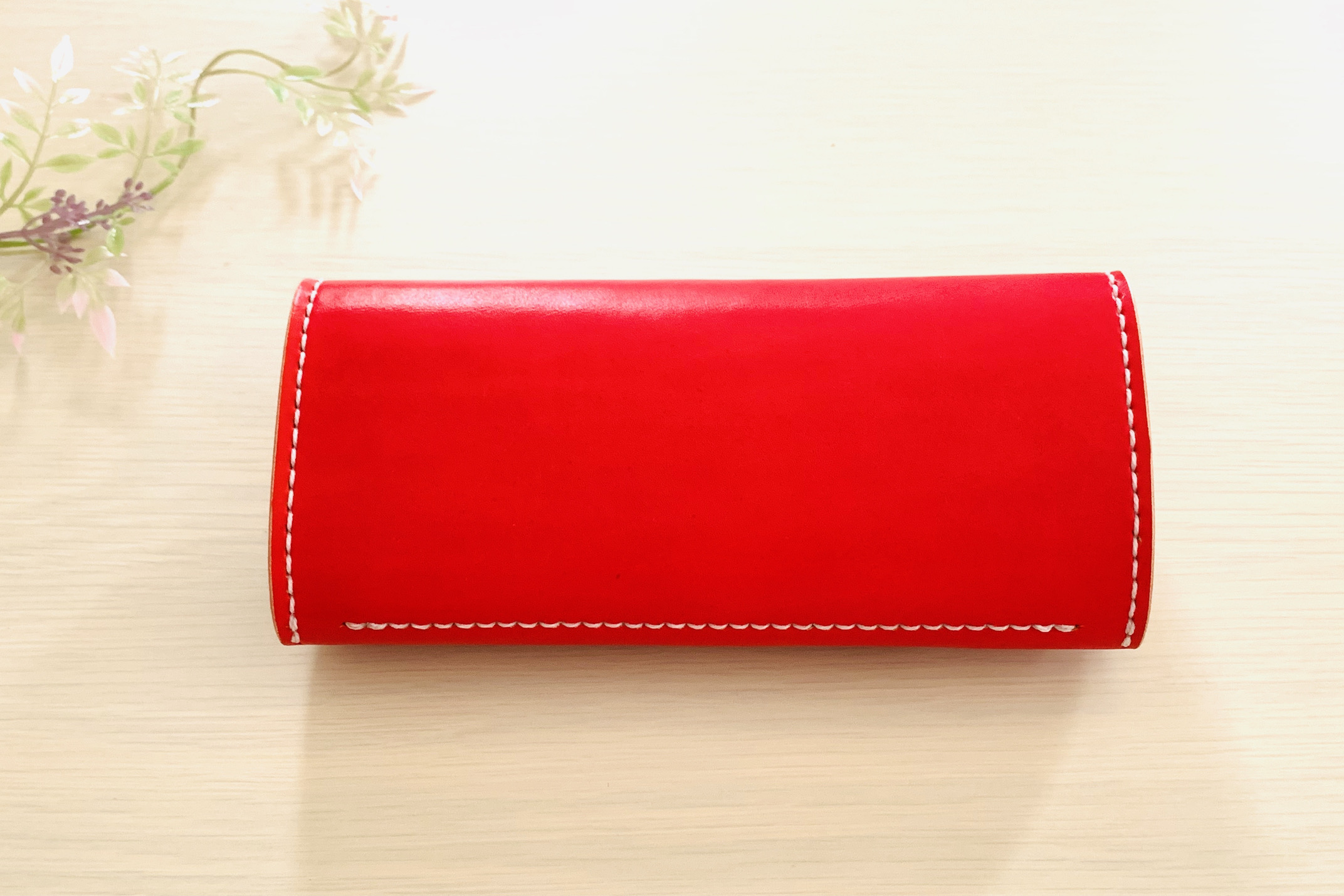 ロングウォレット（レッド背面）|Celo alto|