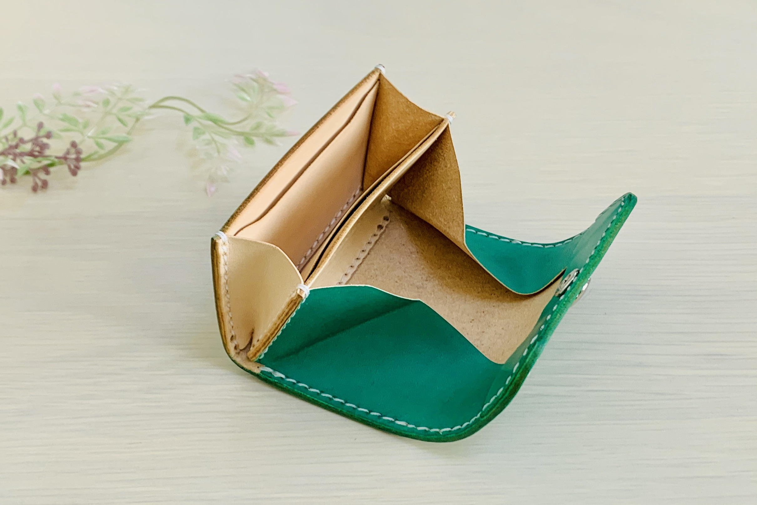 ミニウォレット（グリーン）|Celo alto|