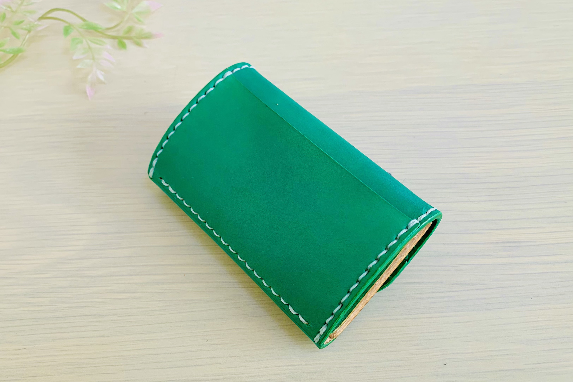 ミニウォレット（グリーン背面）|Celo alto|