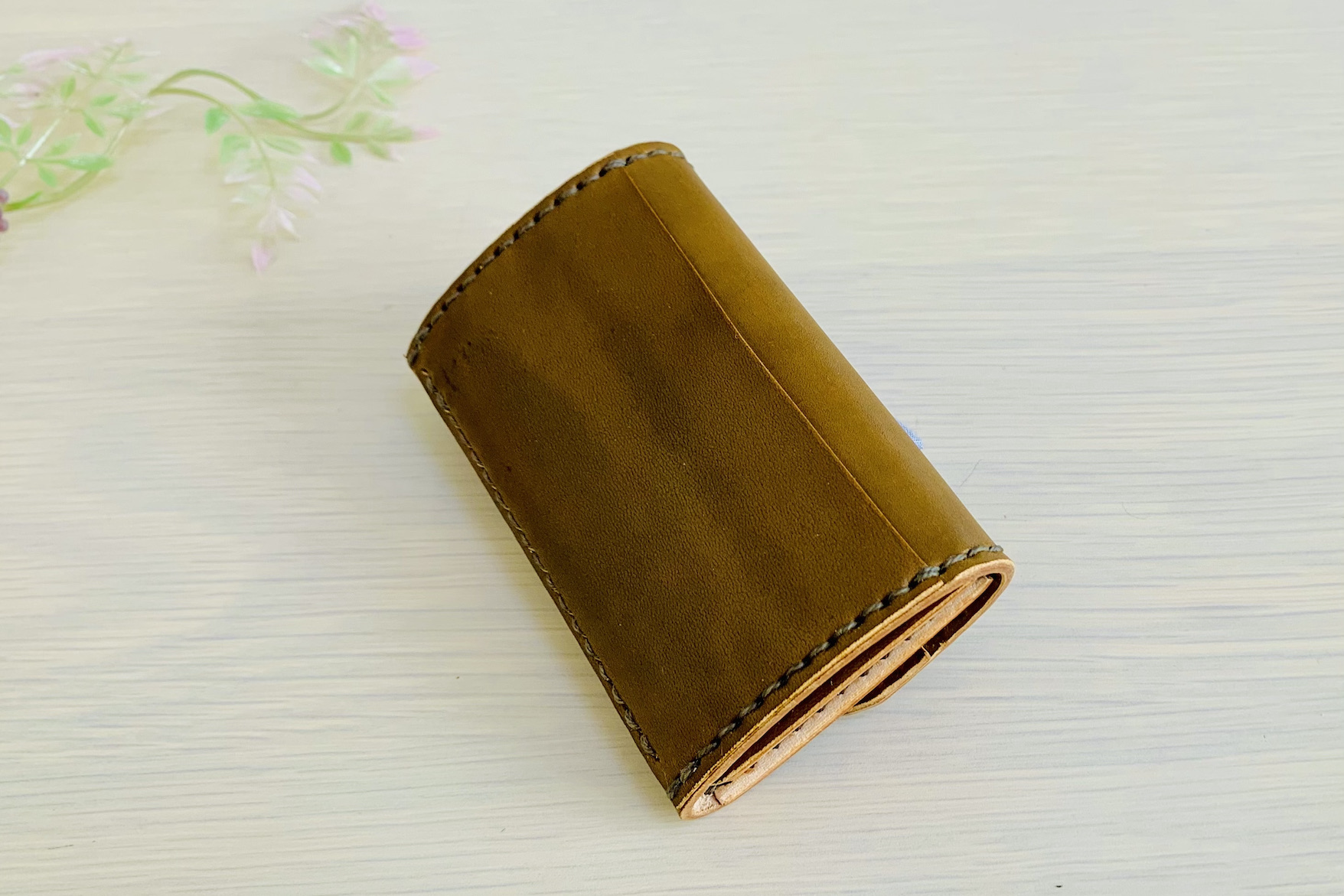 ミニミニウォレット（ブラウン背面）|Celo alto|