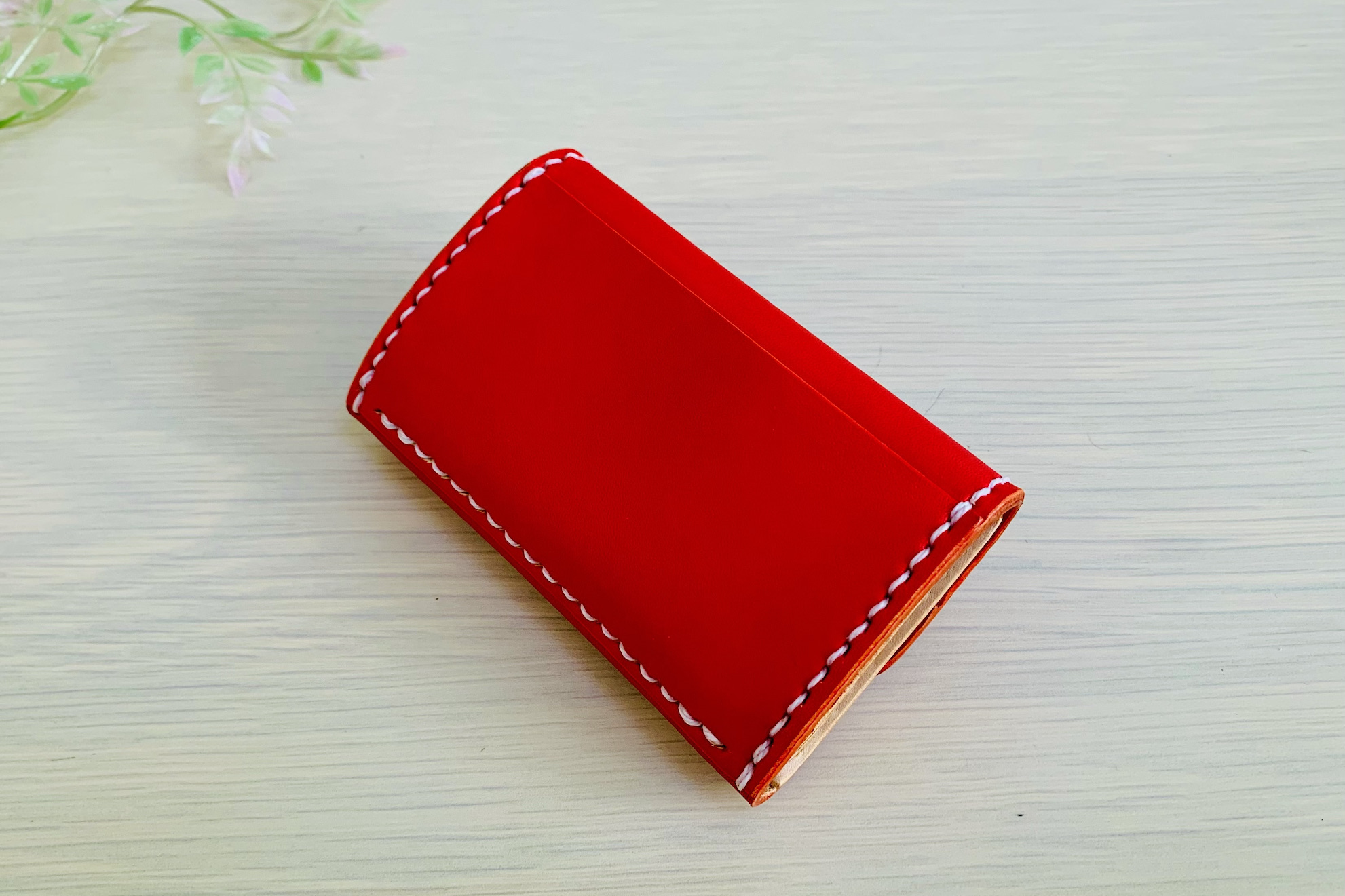 ミニミニウォレット（レッド背面）|Celo alto|