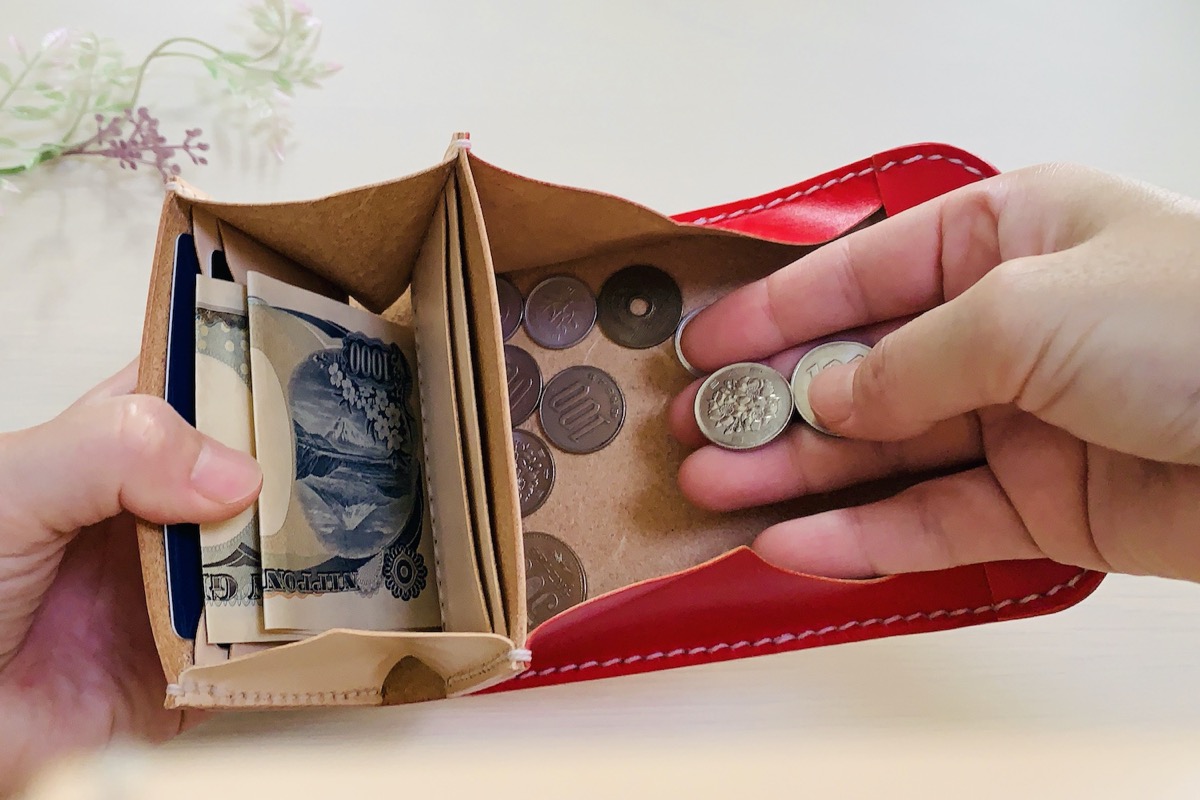 ミニウォレット（red）|Celo alto|